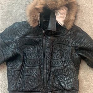 Desert wells leather jacket